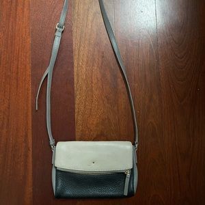 Grey / Black / Light Grey - Kate Spade crossbody bag - small